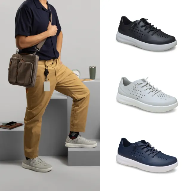 【Crocs】男鞋 InMotion舒樂 繫帶鞋 SportsSneaker 運動鞋(210831)