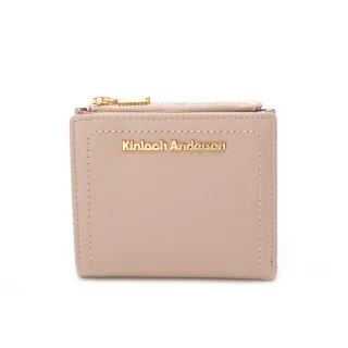 【Kinloch Anderson 金安德森】Carol 壓扣短夾(奶茶粉)