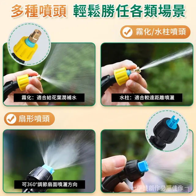【IDREES 伊德萊斯】電動噴霧器 農用小型家用消毒打藥機 電動噴霧槍 噴霧機(噴水槍 澆水器 5米/10米)