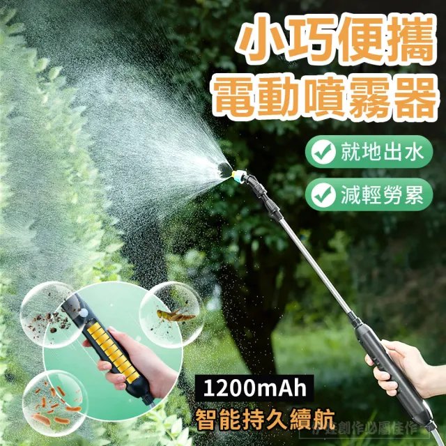 【IDREES 伊德萊斯】電動噴霧器 農用小型家用消毒打藥機 電動噴霧槍 噴霧機(噴水槍 澆水器 5米/10米)