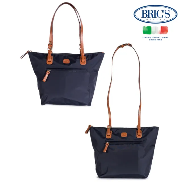 【BRIC S】雙11 義大利時尚 X-Bag 3合1中手提肩背袋(側背包/肩背包/旅行袋)