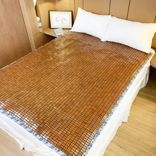 【金信昌】涼夏炭化麻將蓆(雙人5x6.2尺 台灣製造)