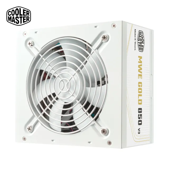 【Cooler Master 酷碼】MWE GOLD 850W V3 ATX3.1 直出線 金牌 850w 電源 白色(MWE GOLD 850W V3 ATX3.1)