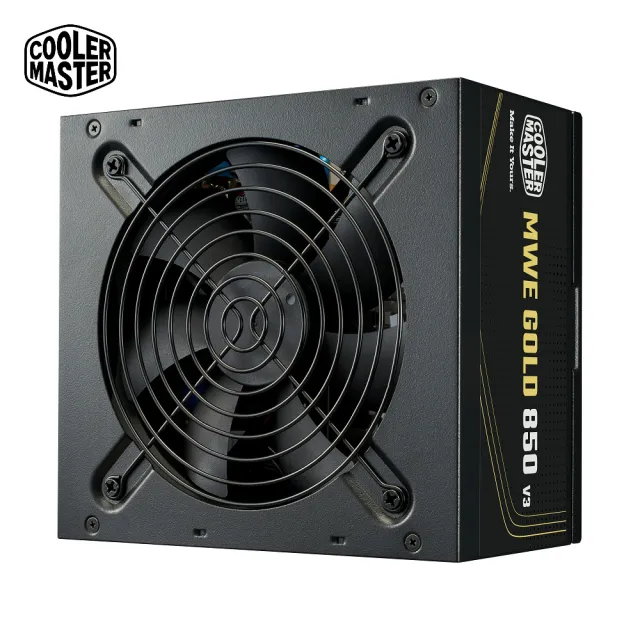 【Cooler Master 酷碼】MWE GOLD 850W V3 ATX3.1 直出線 金牌 850w 電源 黑色(MWE GOLD 850W V3 ATX3.1)