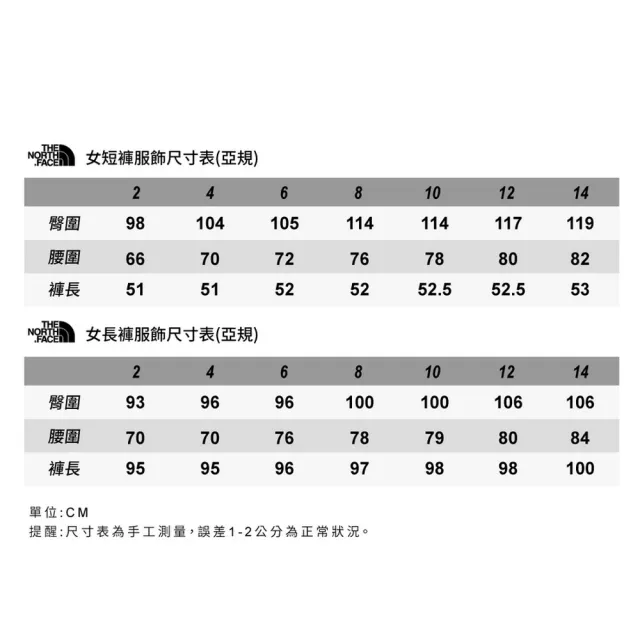 【The North Face】TNF 休閒 多口袋休閒短褲 W EXPLORATION SHORT - AP 女 黑(NF0A8EYTJK3)