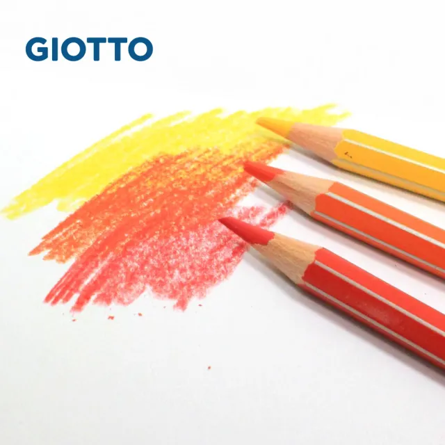 【GIOTTO】STILNOVO 水溶性彩色鉛筆-12色鐵盒|水性色鉛筆 不易斷芯