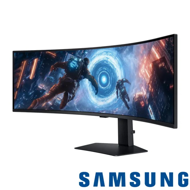 【Samsung 三星】S49FG916EC Odyssey(49型/1000R/雙2K/144Hz/HDR600/畫面PIP+PBP功能)