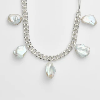 【agete】SV Keshi珍珠項鍊