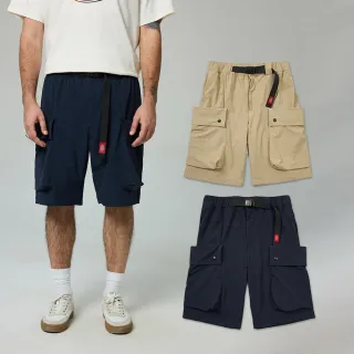 【Dickies】男款吸濕透氣附腰帶多口袋短褲(多款任選)