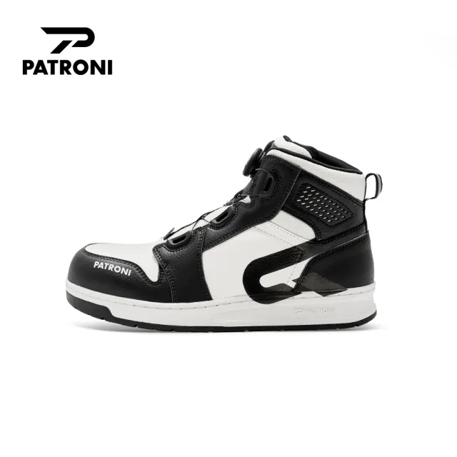 【PATRONI】極潮靴 SF2328BLK 鞋面防水絕緣快旋鈕安全鞋(工作鞋)