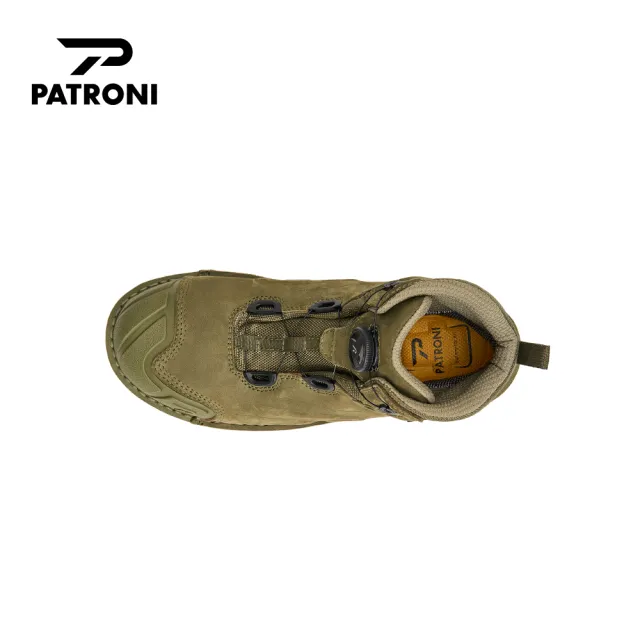 【PATRONI】戰神靴 SF2307GRN SD防水快旋鈕絕緣安全鞋