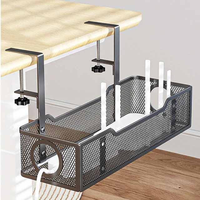 桌面空間的隱形擴充：ANTIAN 電腦桌面免釘桌下置物盒深度推薦
