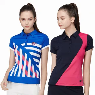 【KING GOLF】速達-獨家特談！女款休閒透氣機能吸濕排汗POLO衫/造型上衣/高爾夫球衫(多款任選)