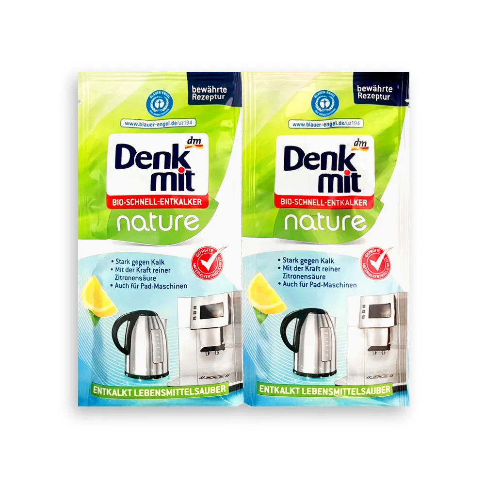 【德國DM Denkmit】檸檬酸免刷洗家電器具內膽除水垢清潔粉25gx2包組(不鏽鋼保溫瓶熱水瓶壺咖啡機電鍋清洗)