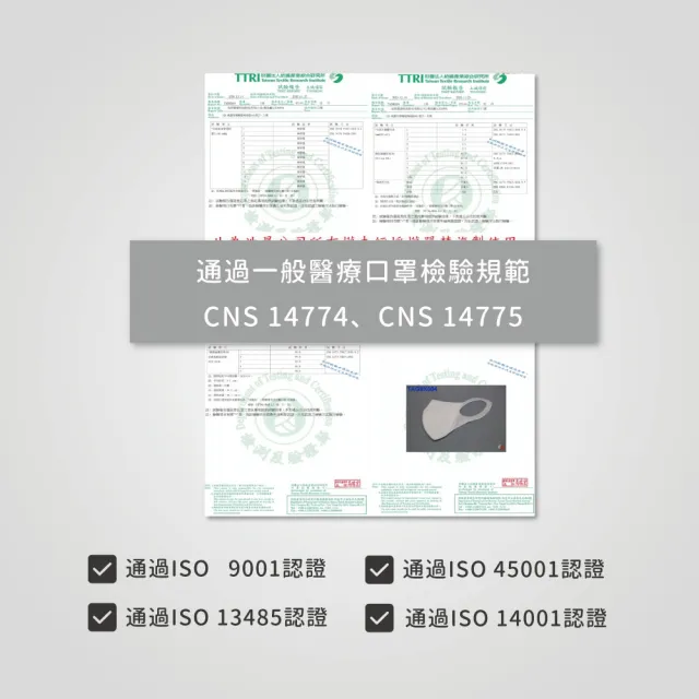 【INFINA 茵飛納】醫療立體口罩-黑色-M、XM、L(50入/盒 防疫必備 3D口罩 顯小臉)