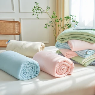 【寢聚 Sleep Club】買一送一 冰淇淋冰絲涼被 冰絲被 4色任選(四季被 涼被 夏被 涼被 冰涼被 韓國被) 涼被/