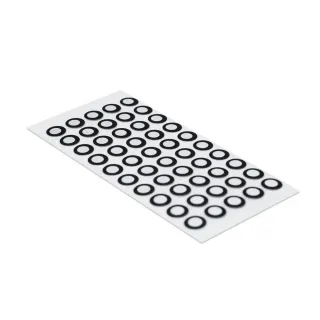 【REVOPOINT適用配件】XMinus 3D掃描高反光標記點_黏貼式 6*10 mm(500點 黏性佳不脫膠)