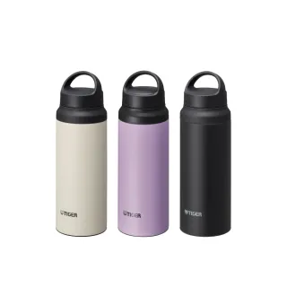 【TIGER虎牌】手提輕量旋蓋雙層不鏽鋼保溫瓶600ml(MCZ運動水瓶/保溫杯/保冰杯)