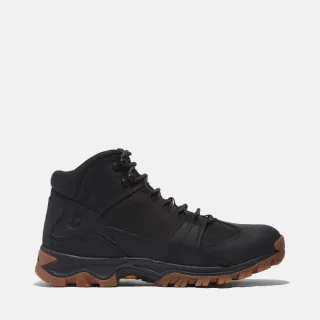 【Timberland 官方旗艦】男款黑色中筒健行鞋(A68MRW02)