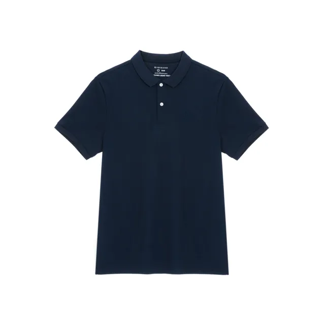 【GIORDANO 佐丹奴】男裝短袖POLO衫 Liquid Touch系列(27 新海軍藍)