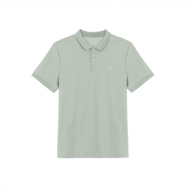 【GIORDANO 佐丹奴】男裝短袖POLO衫 Liquid Touch系列(22 水灰綠)