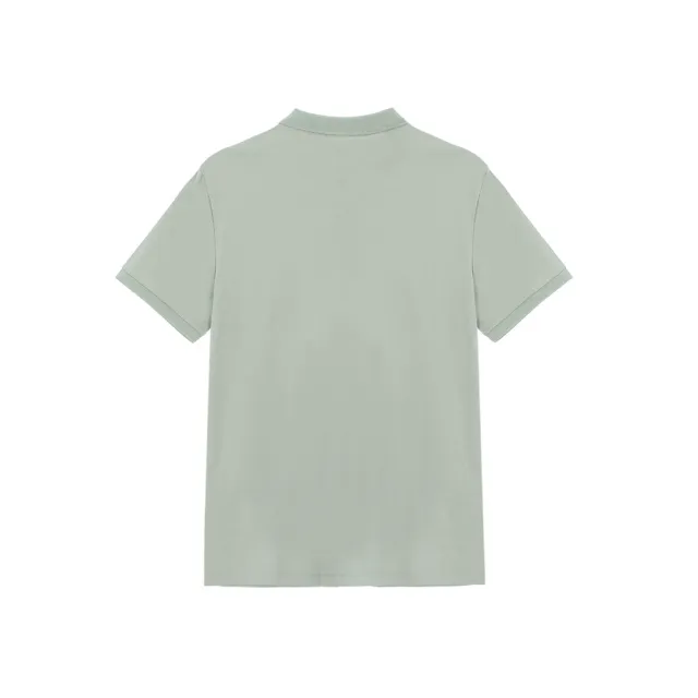 【GIORDANO 佐丹奴】男裝短袖POLO衫 Liquid Touch系列(22 水灰綠)