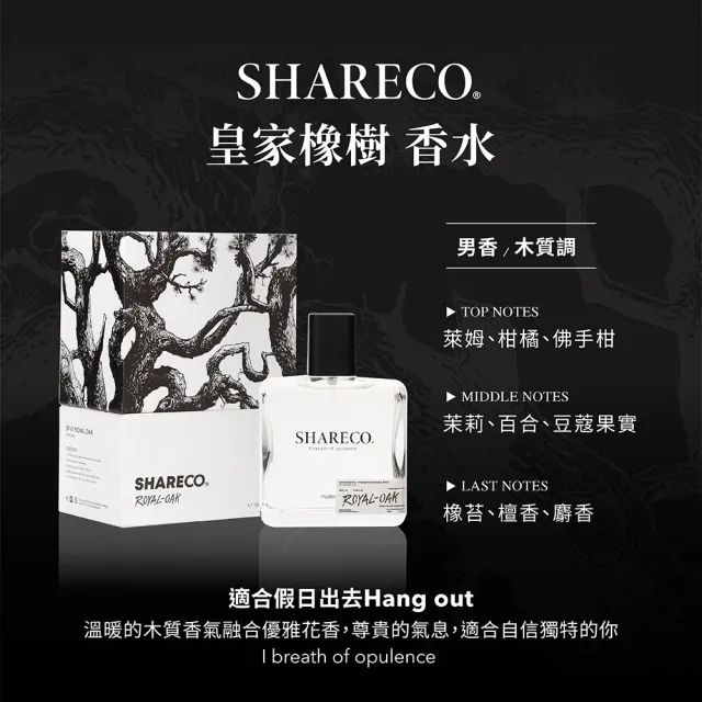 【SHARECO】經典香水100ml(多款任選)