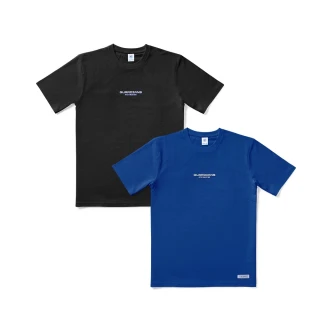 【富邦悍將】球路軌跡短TEE(黑/寶藍_S-3XL)