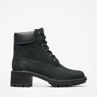 【Timberland 官方旗艦】女款黑色高跟防水6吋靴(A25C4001)