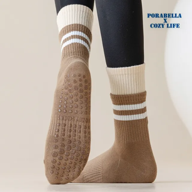 【Porabella】瑜珈襪 襪子 瑜珈襪 雙層襪 止滑襪 普拉提襪 防滑襪 運動襪子 YOGA SOCKS