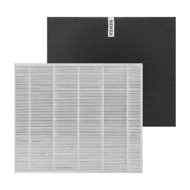 【RENZA】適用 韓國 Winix DX18L DXJH177-MWT 18公升清淨除濕機(HEPA濾網+活性碳濾網 濾芯 濾心)