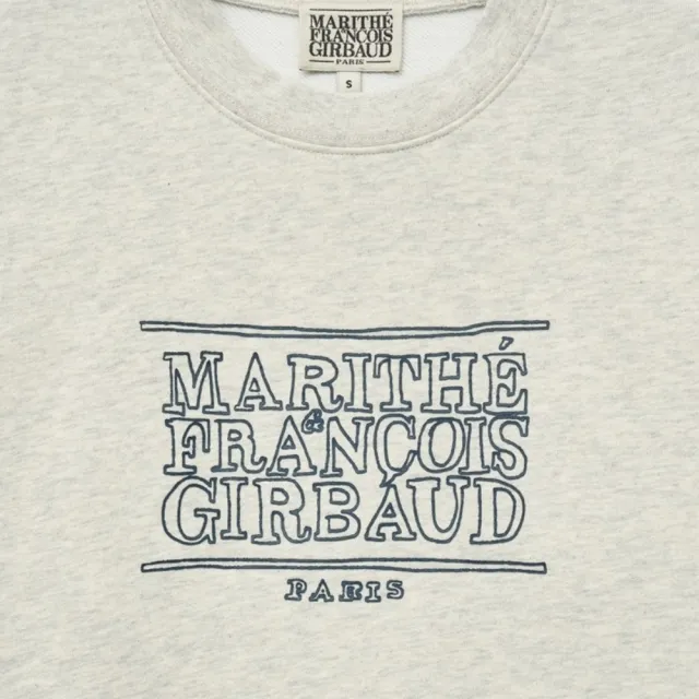 【MARITHE FRANCOIS GIRBAUD】官方旗艦 女版 塗鴉經典LOGO短版大學TEE MFG(多款任選)