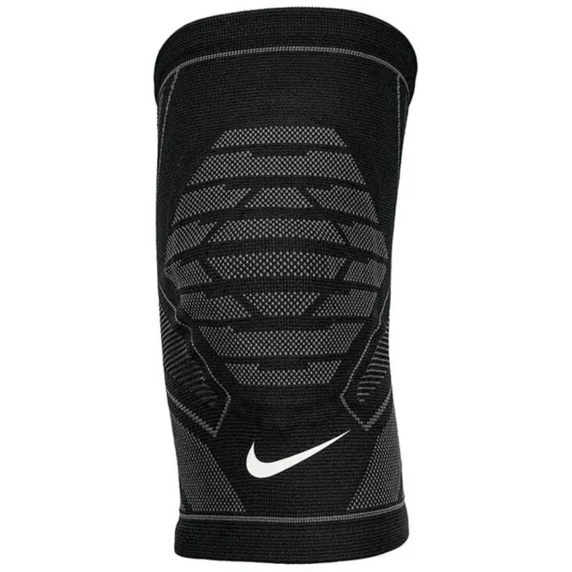 【NIKE 耐吉】PRO Dri-FIT運動護膝 無縫針織 彈性透氣 韌帶拉傷 膝蓋退化 籃球棒球羽球排球(N1000669031SL)