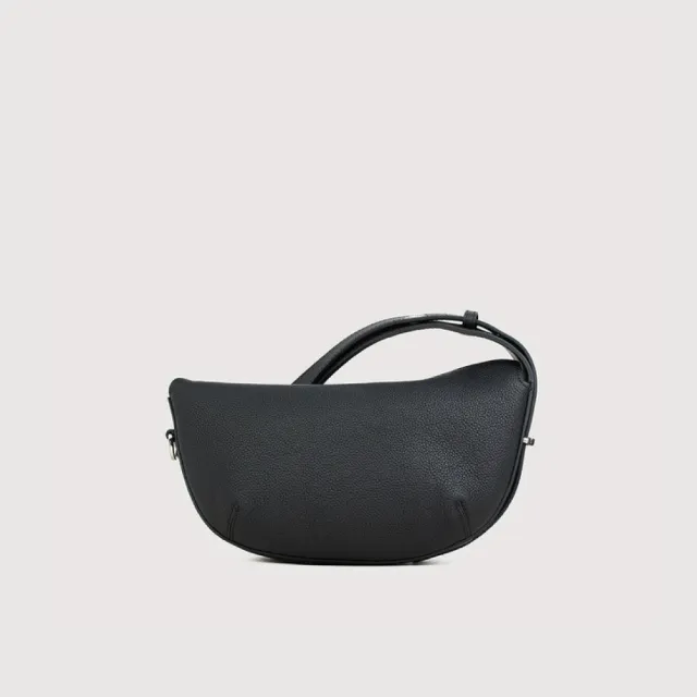 【BRAUN BUFFEL 德國小金牛】佩塔斯 小斜背包-黑色(BF864-51-BK) 女包送禮推薦