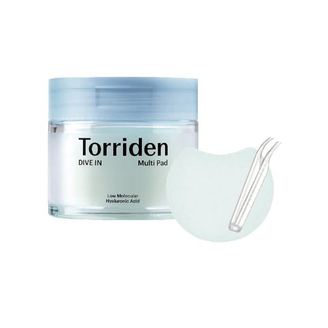 【Torriden 桃瑞丹】官方直營 5D微分子玻尿酸多效保濕棉片 80入(5D複合低分子玻尿酸 輕鬆快速補水精華棉片)
