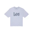 【Lee 官方旗艦】男女同款 短袖T恤 / 胸前特色大LOGO 共3色 男女共版(LB502040 / LB502041)