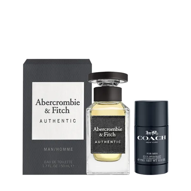 Abercrombie & Fitch】真我男性淡香水50ml(贈隨機體香膏73g.專櫃公司貨