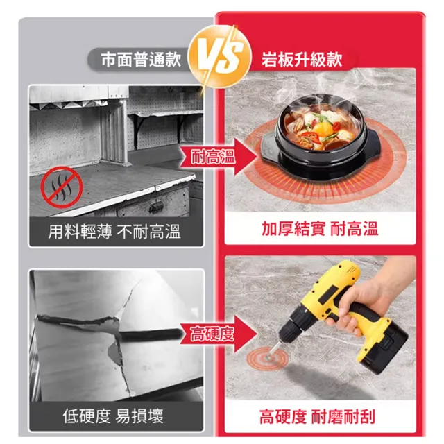 【靚白家居】岩板中島台電器架 125公分(電器置物架 廚房架子 中島櫃 電器櫃 廚房收納架)