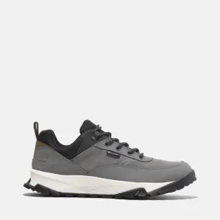 【Timberland 官方旗艦】男款灰色Lincoln Peak Lite低筒防水健行鞋(A6D7NEJO)