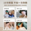 【Beroso 倍麗森】時尚皮革熱敷蒸氣按摩眼罩(安心一年保固 溫熱眼罩 睡眠眼罩 熱敷眼罩 眼部按摩器)