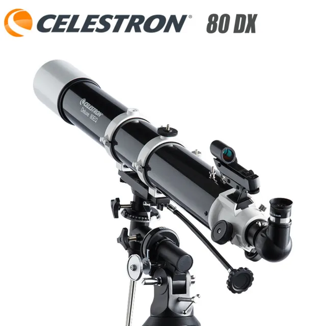 【CELESTRON】星特朗 80DX 折射式天文望遠鏡  D80mm/F900mm(專業觀星  天文  星空)