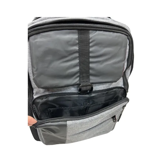 【SNOW.bagshop】雙11 後背包中小容量(可A4資料夾胸釦二主袋+外袋共六層防水包 尼龍布)