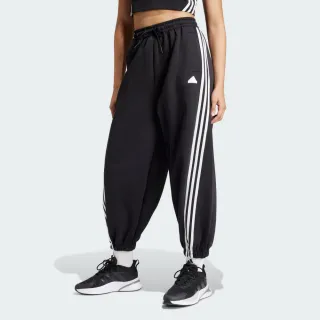 【adidas 愛迪達】FUTURE ICONS 3-STRIPES 運動長褲 女 IV7510