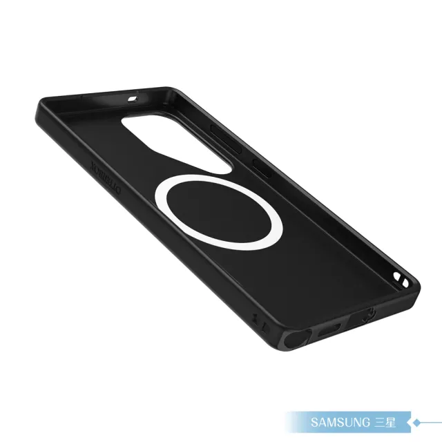 【Samsung 三星】原廠 S25 Ultra Otterbox-Symmetry全黑磁吸保護殼 FPS938(盒裝)