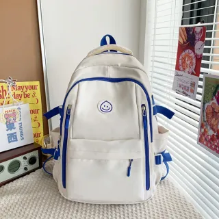 【MoodRiver】雙11 清新 學生 後背包 書包 筆電背包 背包 旅行背包 女生 包包 電腦包(減壓肩帶  