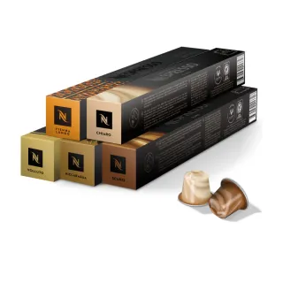 【Nespresso】僅適用Original系列咖啡機_午後香醇50顆_加價購(5條/盒)