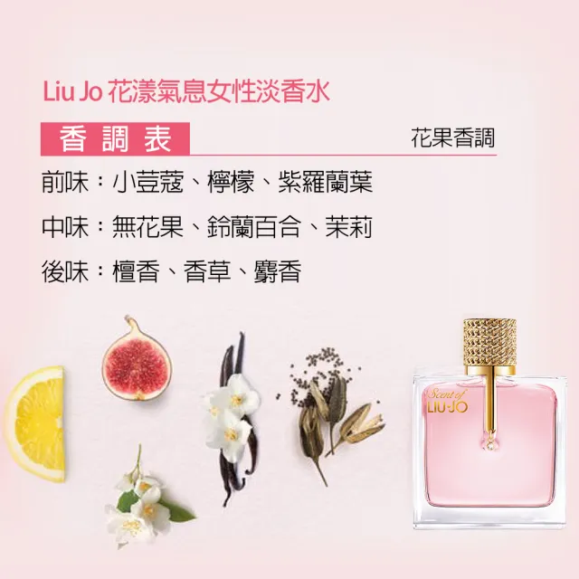 即期品【Liu Jo】花漾氣息女性淡香水30ml(專櫃公司貨)