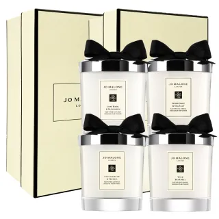 【Jo Malone】香氛工藝蠟燭200gX2入(英國梨小蒼蘭/海鹽鼠尾草/藍風鈴多款任選)