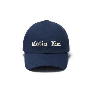 【MATIN KIM】MATIN經典LOGO刺繡棒球帽(海軍藍)