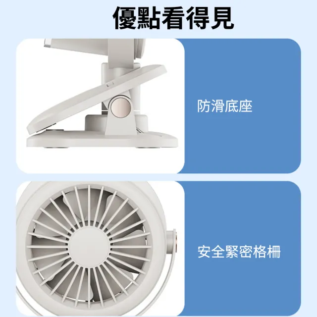 【Dycoo】智能數顯100檔夾式電風扇 大電量靜音循環桌扇 辦公室掛壁桌面風扇 嬰兒推車風扇 充電立扇/桌夾扇